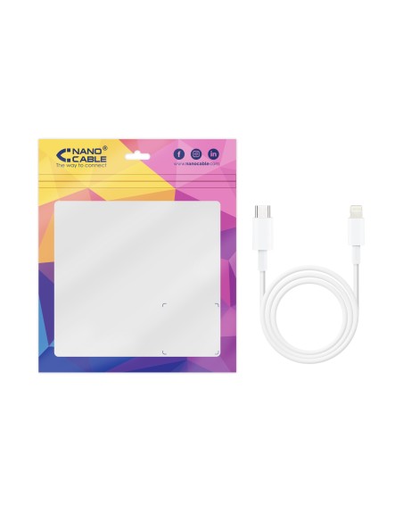 10.10.0602 cable de conector Lightning 2 m Blanco