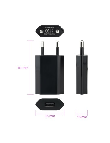 10.10.2002 cargador de dispositivo móvil Negro Interior