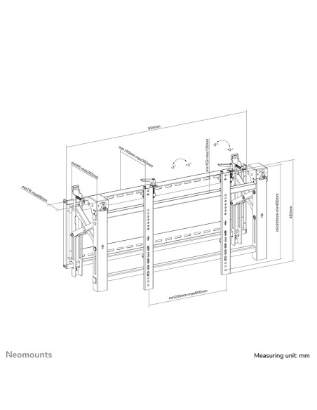 Soporte de pared para TV