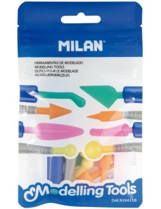 Blister de herramientas de modelado milan