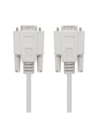 CABLE SERIE RS232 DB9/M-DB9/H 1.8 M