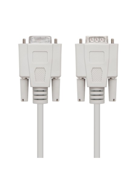 CABLE SERIE RS232 DB9/M-DB9/H 1.8 M