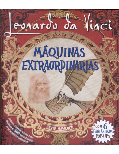 Leonardo da Vinci maquinas extraordinarias POP UP