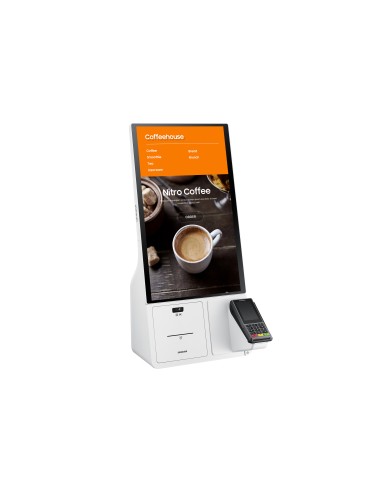 LH24KMATBGC Diseño de quiosco 60,5 cm (23.8") Wifi 250 cd / m² Full HD Blanco Pantalla táctil 16/7