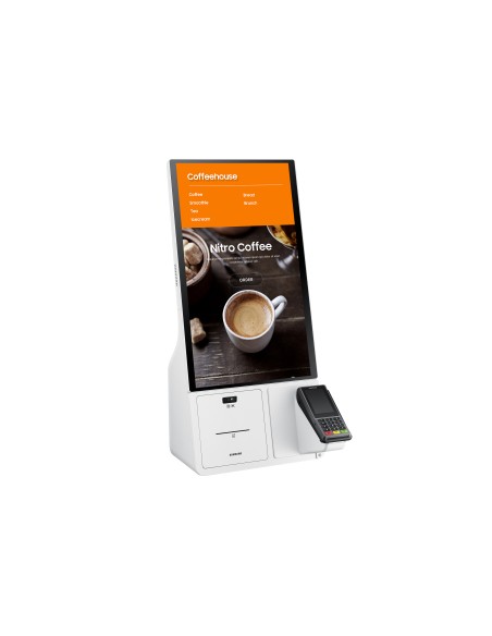 LH24KMATBGC Diseño de quiosco 60,5 cm (23.8") Wifi 250 cd / m² Full HD Blanco Pantalla táctil 16/7