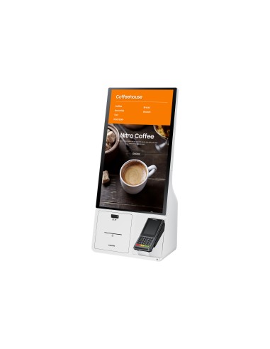 LH24KMATBGC Diseño de quiosco 60,5 cm (23.8") Wifi 250 cd / m² Full HD Blanco Pantalla táctil 16/7