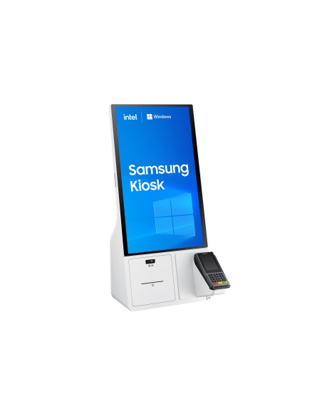 KM24C-3 Diseño de quiosco 61 cm (24") LED 250 cd / m² Full HD Blanco Pantalla táctil Procesador incorporado Windows 10 IoT Ente