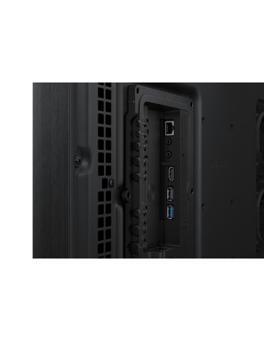 OH24B Pantalla plana para señalización digital 61 cm (24") IPS Wifi 1500 cd / m² Full HD Negro Procesador incorporado Tizen 6.5