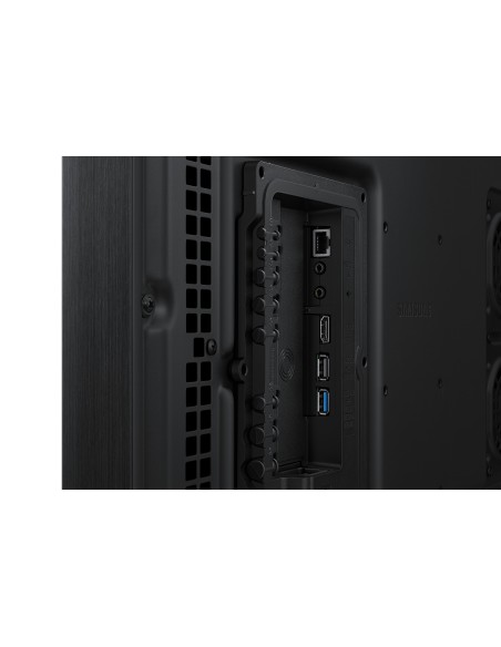 OH24B Pantalla plana para señalización digital 61 cm (24") IPS Wifi 1500 cd / m² Full HD Negro Procesador incorporado Tizen 6.5