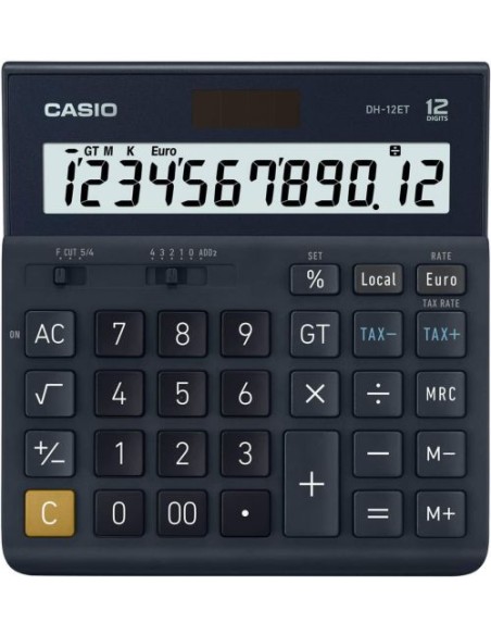 Calculadora sobremesa dh 12et 12 digitos solar pilas