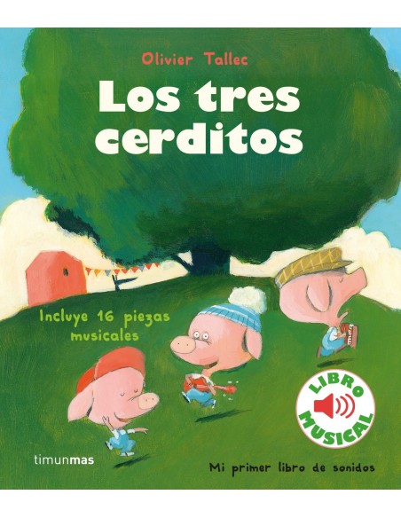 Los tres cerditos Libro musical