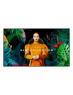 QBC QB50C Pantalla plana para señalización digital 127 cm (50") Wifi 350 cd / m² 4K Ultra HD Negro Procesador incorporado Tizen  2