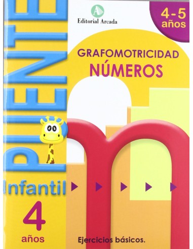 Cnumeros 4 anos puente infantil