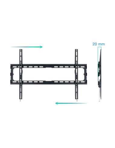 LP1080F-B soporte para TV 2,03 m (80") Negro