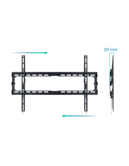 LP1080F-B soporte para TV 2,03 m (80") Negro