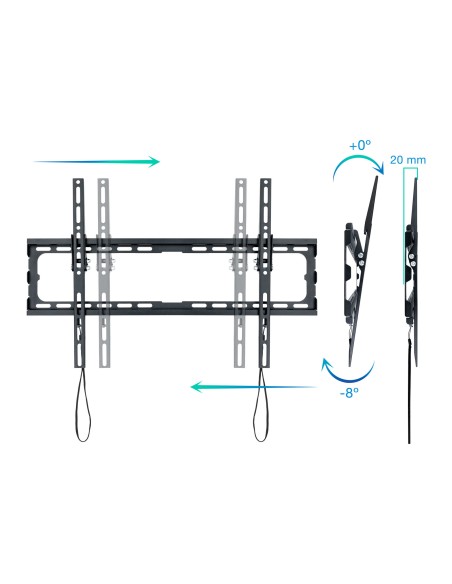 LP1081T-B soporte para TV 2,03 m (80") Negro