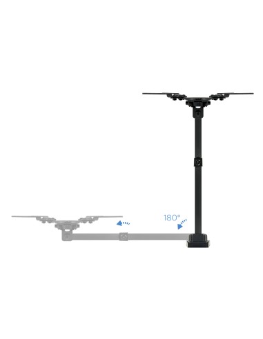 LP2142TNL-B soporte para TV 106,7 cm (42") Negro