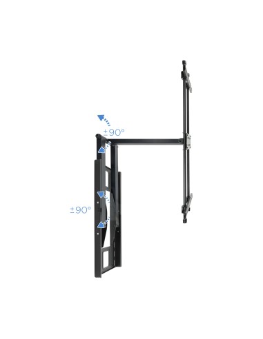 LP4380XL-B soporte para TV 2,03 m (80") Negro
