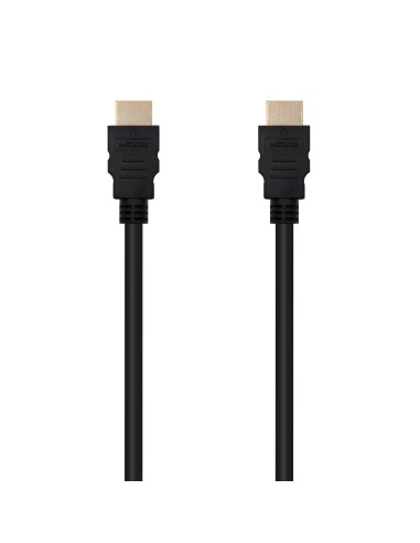 Cable HDMI V1.4 Alta Velocidad / HEC), A/M-A/M, Negro, 1 m