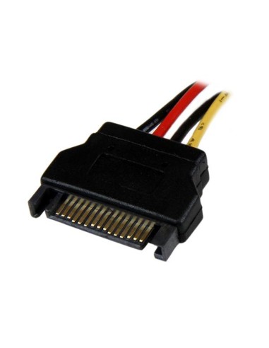 Cable de 30cm Adaptador de Alimentación SATA a LP4 - Hembra a Macho