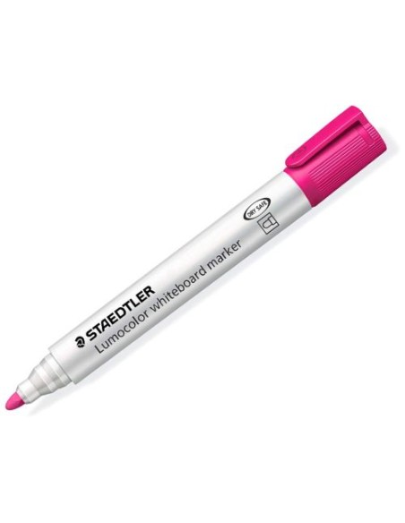 C 10 rotuladores lumocolor whiteboard marker 351 color rosa