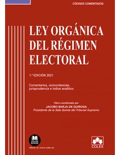 Ley Organica del Regimen Electoral Codigo comentado