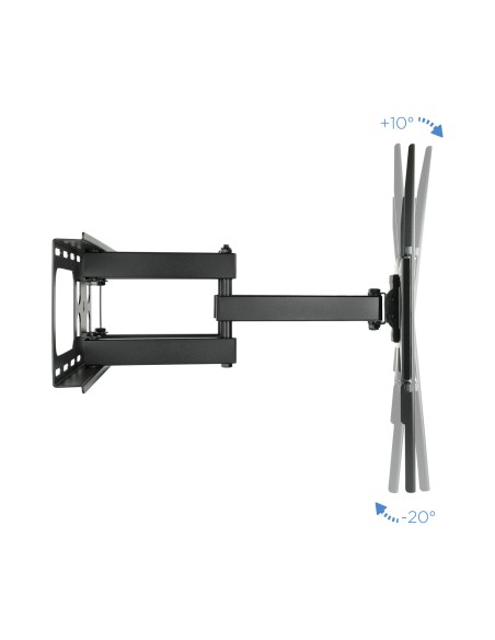 SOPORTE GIRATORIO E INCLINABLE PARA MONITOR / TV LCD, PLASMA DE 37-70, NEGRO