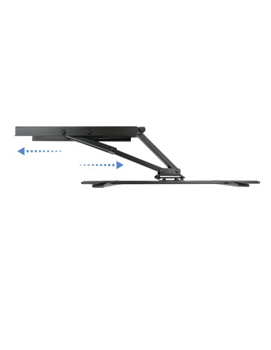 SOPORTE GIRATORIO E INCLINABLE PARA MONITOR / TV LCD, PLASMA DE 37-70, NEGRO
