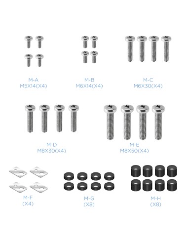 LPCE1170TSLI-B soporte para pantalla de señalización 177,8 cm (70") Negro