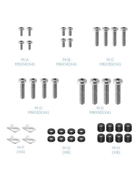 LPCE1170TSLI-B soporte para pantalla de señalización 177,8 cm (70") Negro