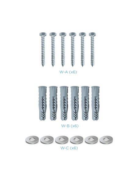 Píxel Soporte de Pared para Pantallas Interactivas Regulable 70"-90"