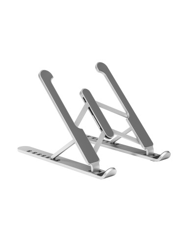 Soporte De Sobremesa Ajustable Para Portatil / Tablet, Plata