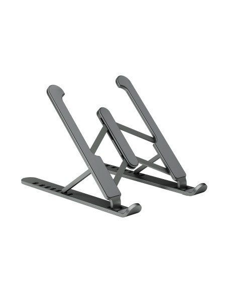 Soporte De Sobremesa Ajustable Para Portatil / Tablet, Gris Oscuro
