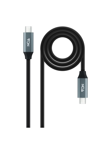 10.01.4300 cable USB USB4 Gen 2x2 0,5 m USB C Negro