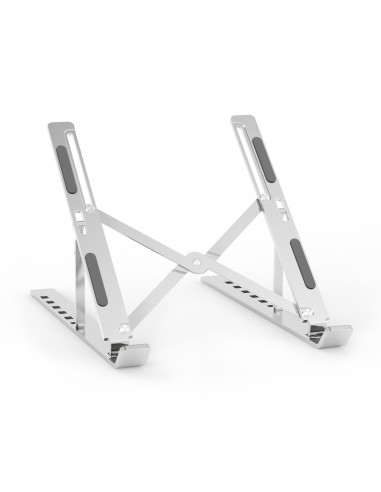Soporte de Sobremesa Ajustable para Portatil / Tablet, Plata