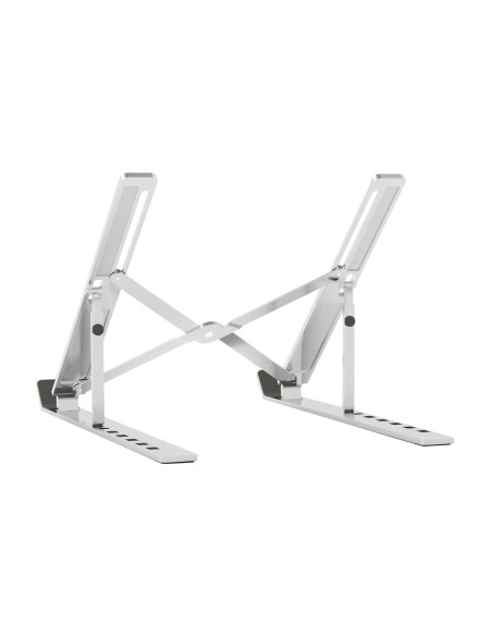 Soporte de Sobremesa Ajustable para Portatil / Tablet, Plata