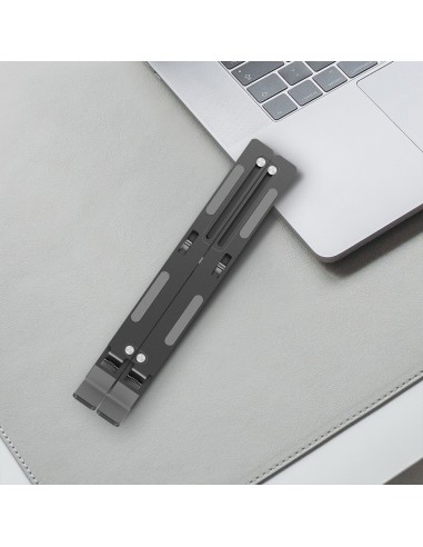 Soporte de Sobremesa Ajustable para Portatil / Tablet, Gris