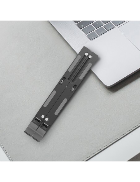 Soporte de Sobremesa Ajustable para Portatil / Tablet, Gris