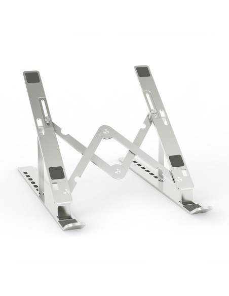 Soporte de Sobremesa Ajustable para Portatil / Tablet, Plata