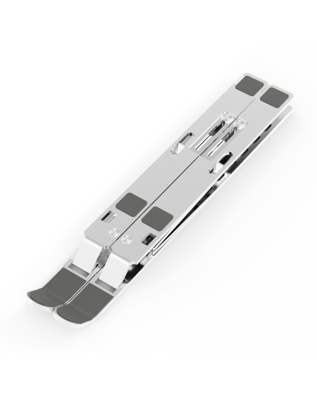 Soporte de Sobremesa Ajustable para Portatil / Tablet, Plata