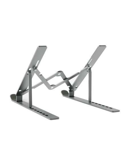 Soporte de Sobremesa Ajustable para Portatil / Tablet, Gris