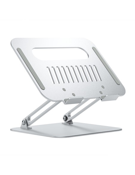 Soporte de Sobremesa XL 10-17 Ajustable para Portatil / Tablet, Plata