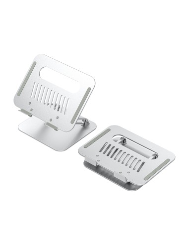 Soporte de Sobremesa XL 10-17 Ajustable para Portatil / Tablet, Plata