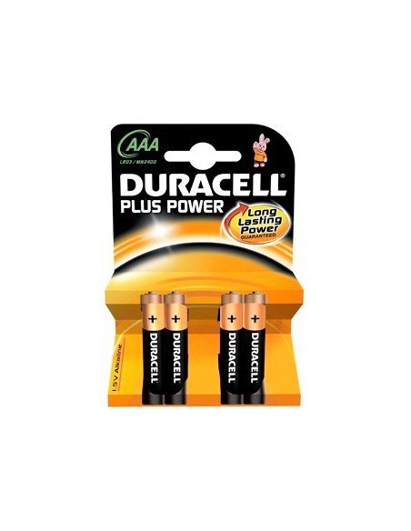 PILAS DURACELL AAA PLUS (MN2400-LR03) B4