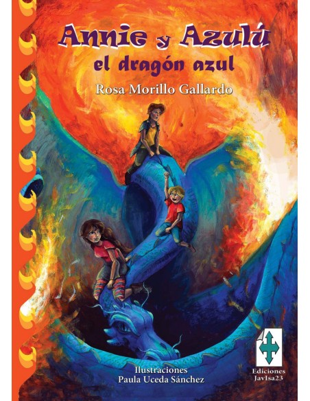 ANNIE Y AZULU EL DRAGON AZUL