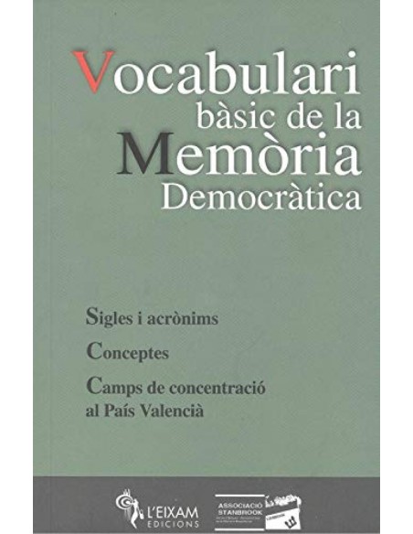 VOCABULARI BASIC DE LA MEMORIA DEMOCRATICA