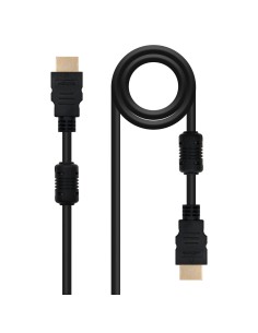 CABLE HDMI V1.4 (ALTA VELOCIDAD / HEC) CON FERRITA, A/M-A/M, 3.0 M
