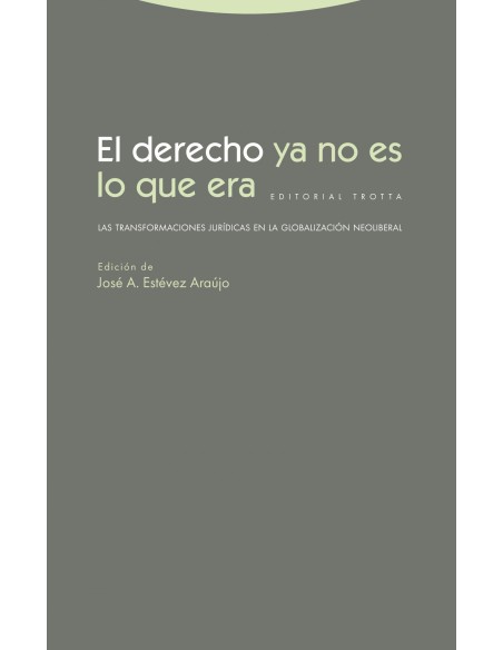 El derecho ya no es lo que era