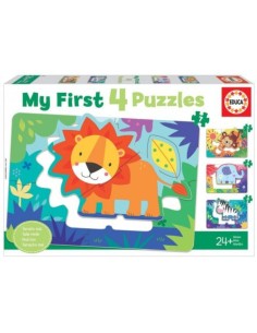 ANIMALES DE LA SELVA MY FIRST PUZZLES
