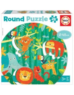 LA SELVA ROUND PUZZLE 28 PIEZAS